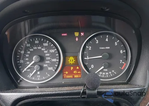 2007 BMW 328I из США, поврежденный, VIN WBAVA37527NL11655